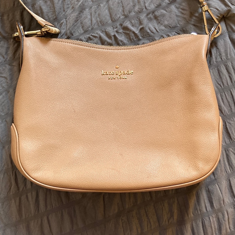 Kate Spade Brown Leather Shoulder Bag
